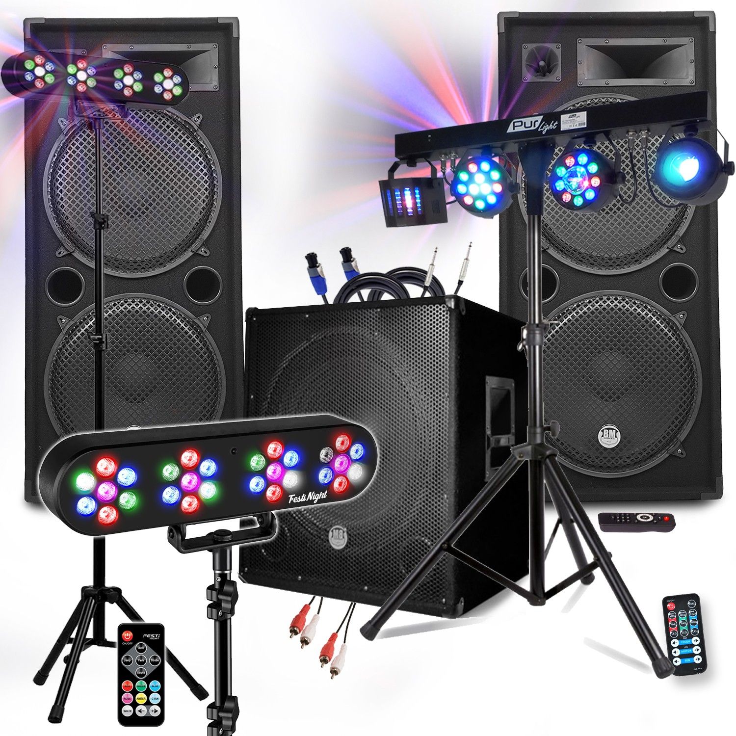 Système de sonorisation Koolstar Sonic Mega Basses 3200W