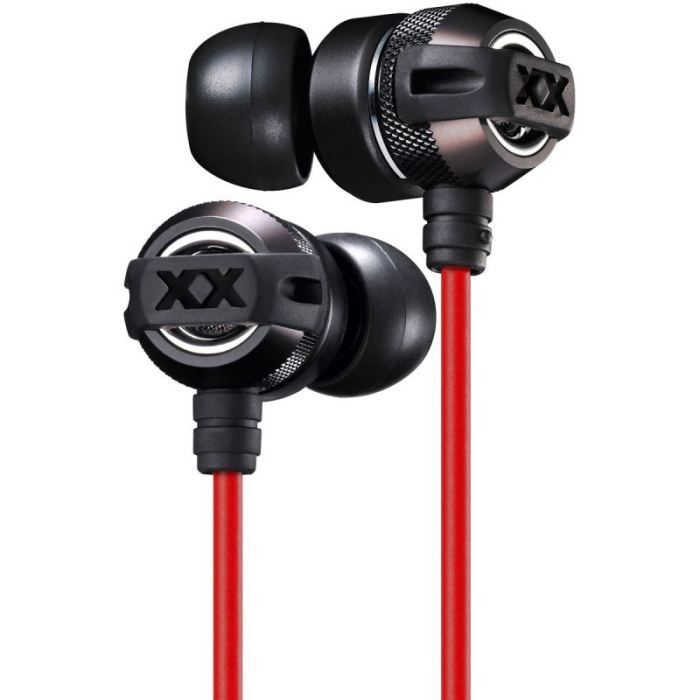 JVC HA-FX3X-E In-Ear Headphones - Red - Wired - Bass Boost