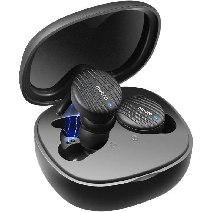 HEADPHONES Bluetooth Earbuds - Noise Cancellation - Waterproof - 48-Hour Battery Life
