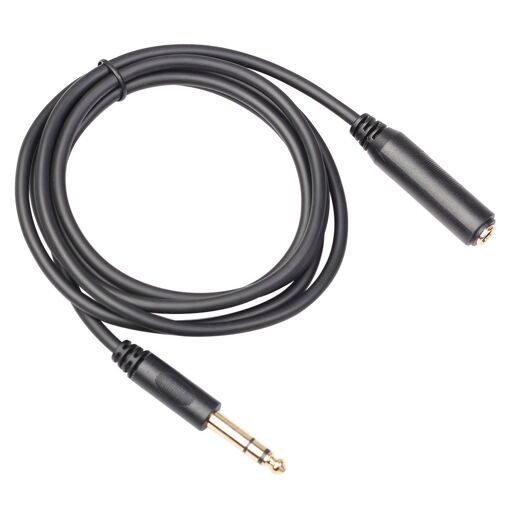 Câble audio UniversalHouse de 3 mètres, câble stéréo continu d'extension universel avec connecteur moulé par injection doré pour mixeur/guitare électrique