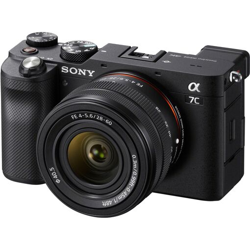 Appareil photo Sony Alpha 7C II noir + objectif FE 28-60mm f/4-5.6