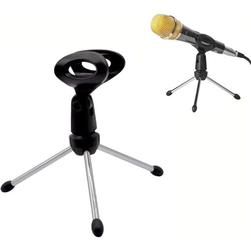 UniversalHouse Desk Microphone Stand (1 Piece)
