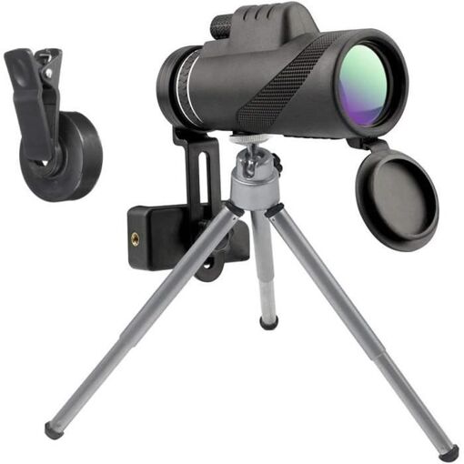 Telémetro monocular MONO 40x60, visión nocturna resistente al agua y antiembunado con lente HD FMC BAK4
