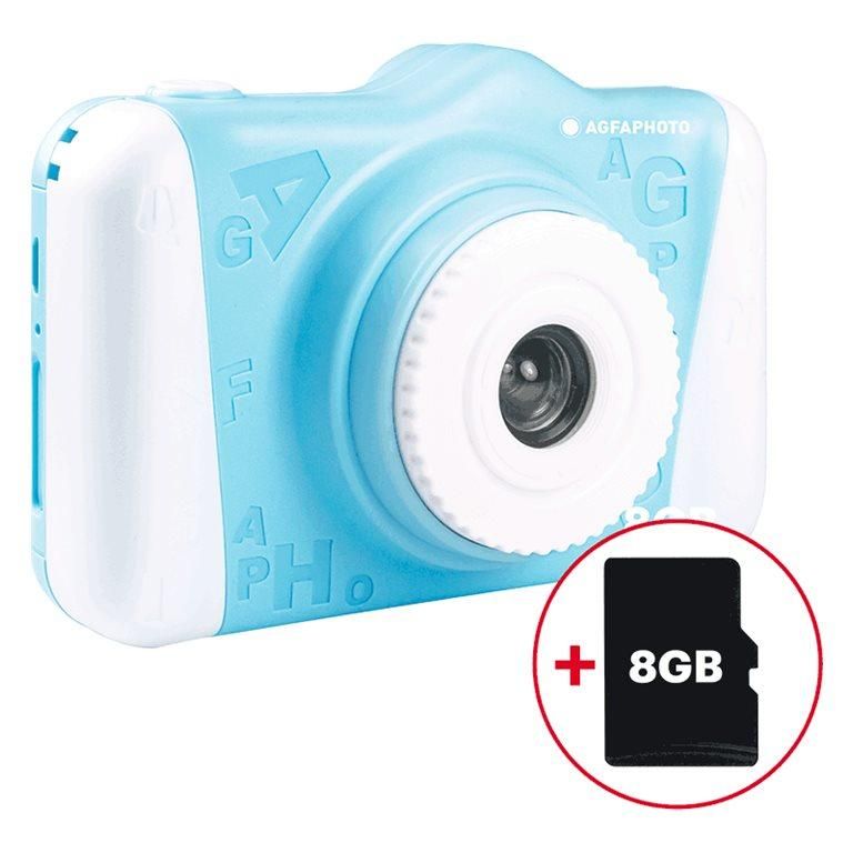 AgfaPhoto Realikids Cam 2 - Digital Camera - Compact - 12.0 MP - 720p - Blue