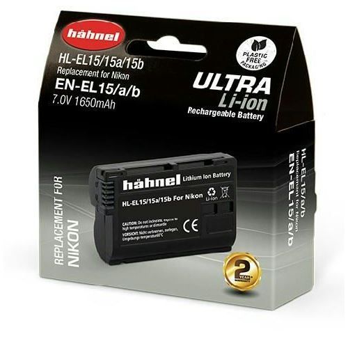 Hahnel Ultra EN-EL15C Battery for Nikon Z6II, Z7II, D850 and D780