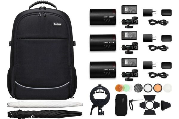 Godox AD100Pro TTL 3-Flash Backpack