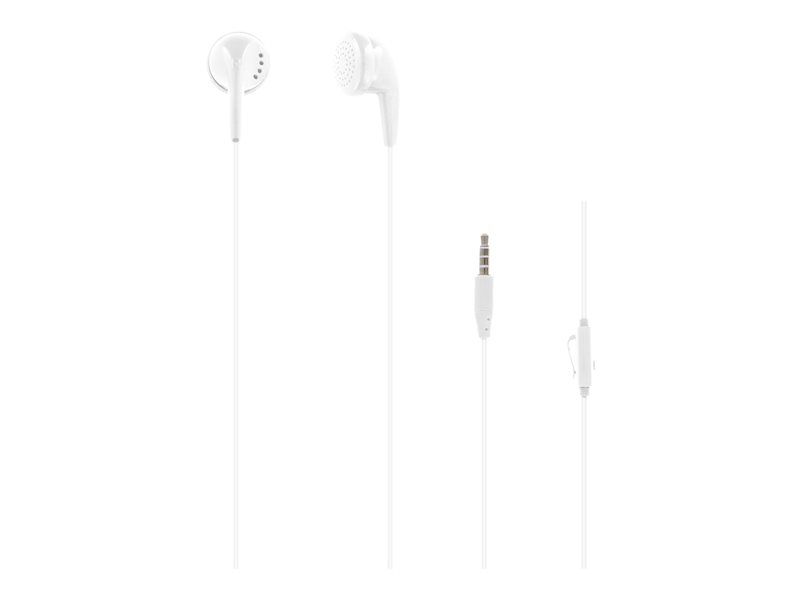 TNB FIRST - Auriculares con micrófono cableados - Blanco