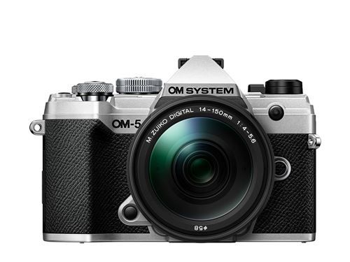 Om System OM-5 Hybrid Camera Silver + ED 14-150mm f/4-5.6 II MSC Lens