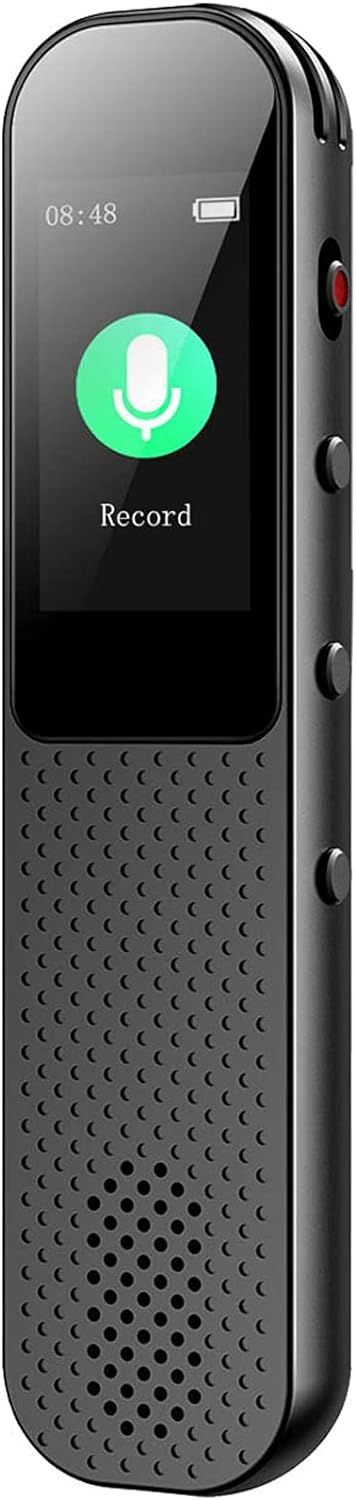 64GB Digital Voice Recorder, 3072kbps HD Audio Quality Recorder