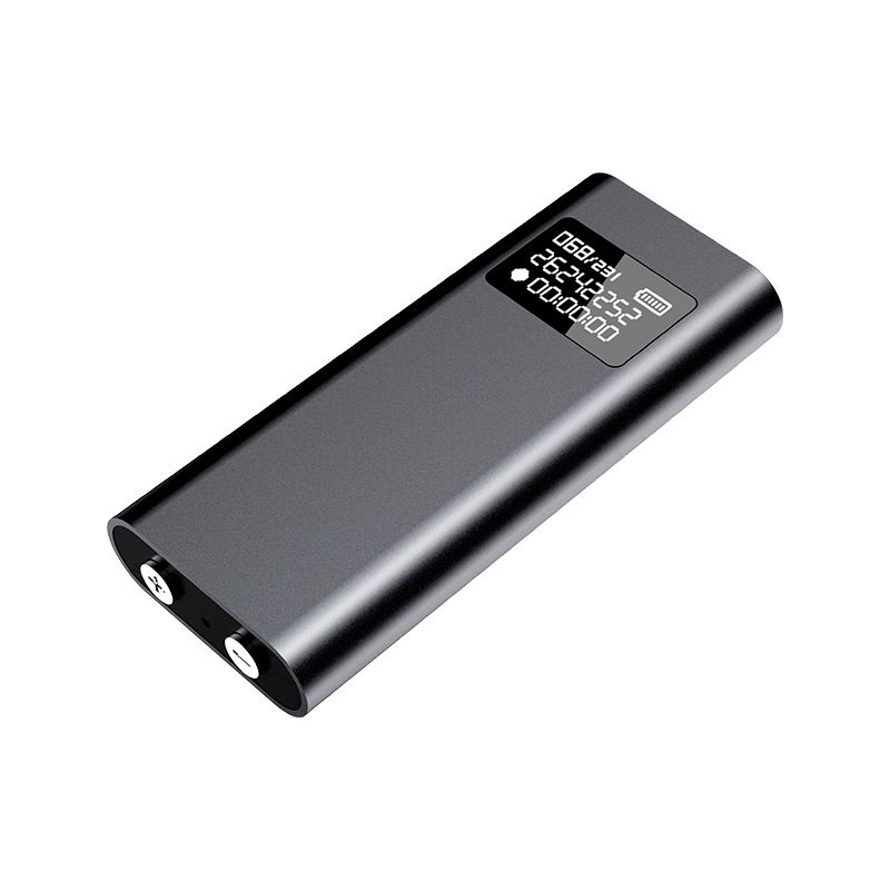 Enregistreur vocal miniature UniversalHouse, magnétique, écran OLED, compact (2,2'' x 0,9'' x 0,39''), 16 Go - Enregistrement d'un bouton