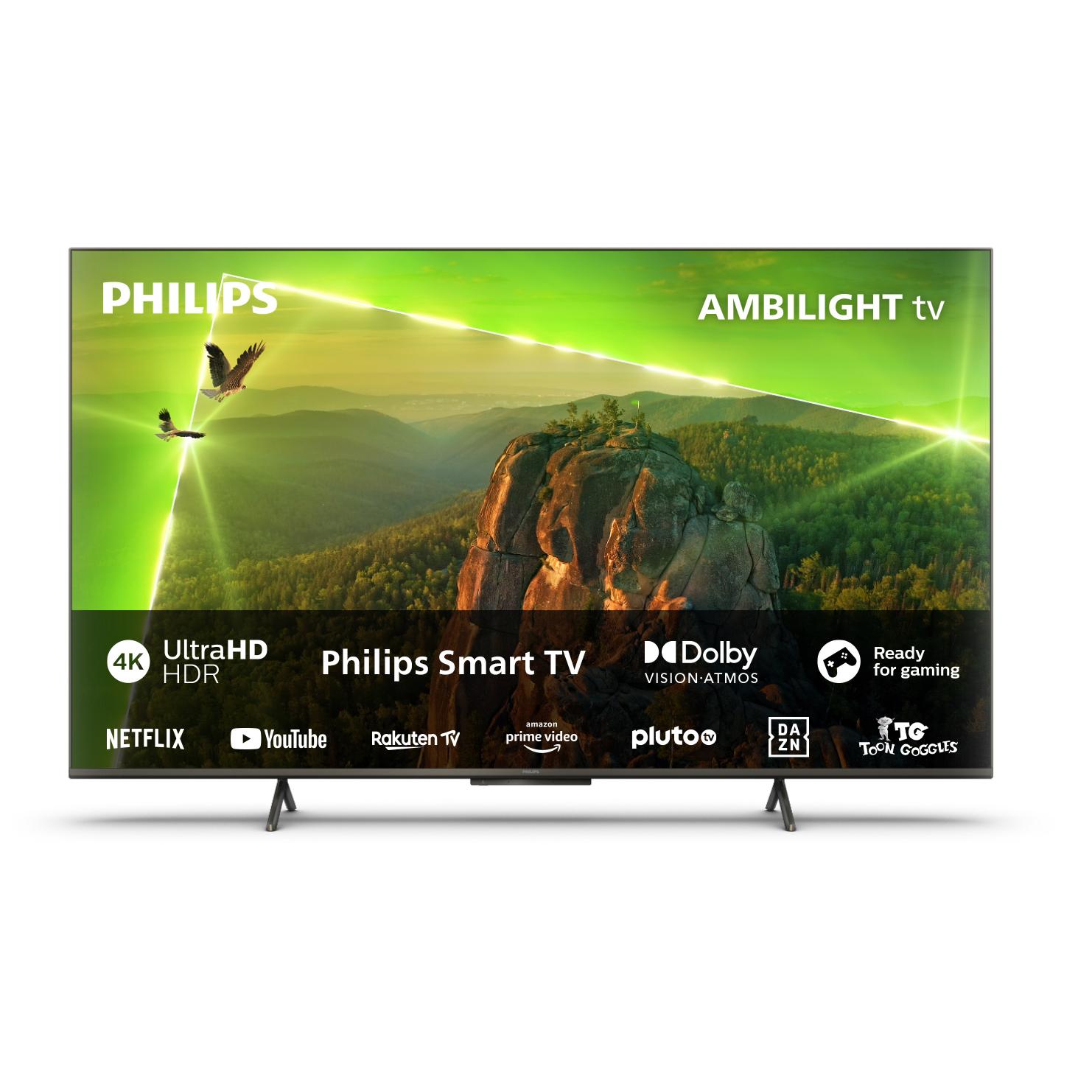 Philips 55-Inch 4K Ultra HD Smart TV (55PUS8118/12)