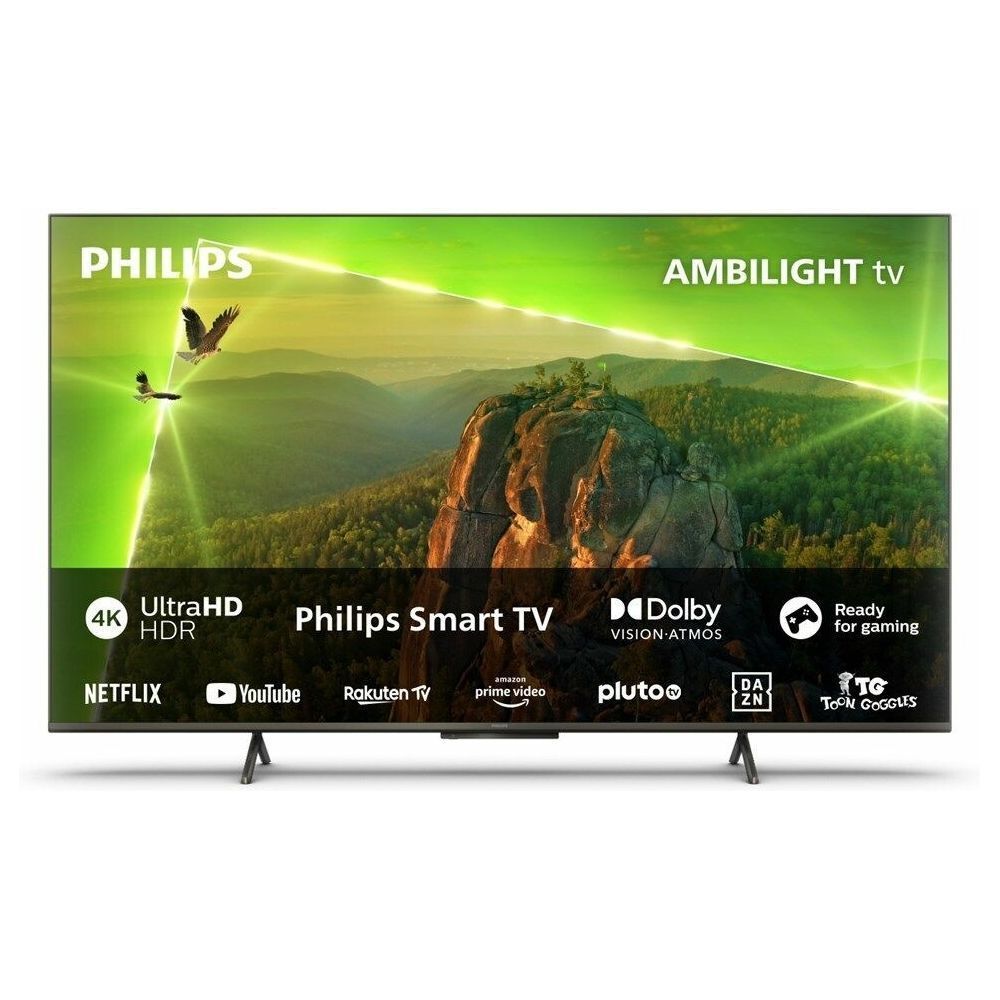 Philips 50-Inch 4K Ultra HD Smart TV, Wi-Fi, Chrome