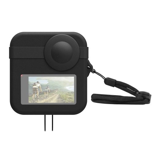BTDLCONSULTING GoPro Max Dual Lens Caps Case + Body Silicone Protective Case