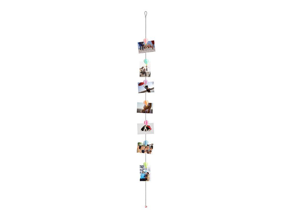 LEGAMI Photo Stand Kit - Plastic - Balloon (Size: 8x10 inches, Color: Clear, Capacity: 50 photos)