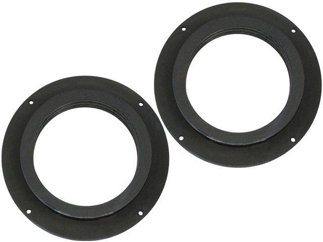 ADNAuto Wood MDF Speaker Adaptors for Audi A4 B7 (165mm, Impregnated)