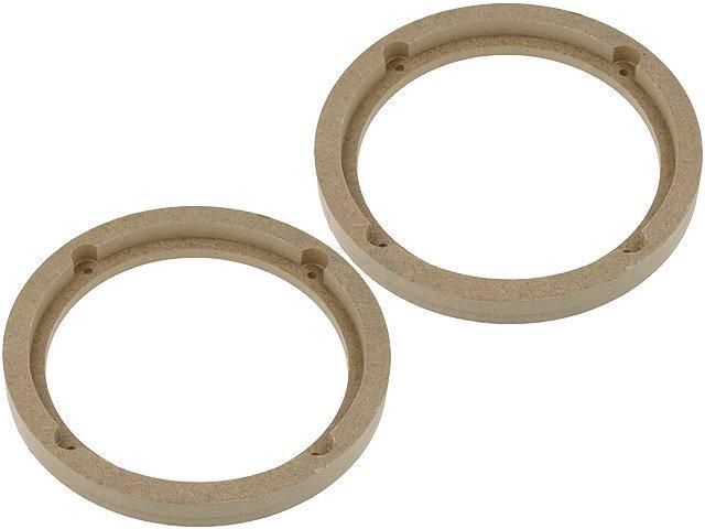2 supports de haut-parleur ADNAuto en bois MDF imprégnés/vernis 165 mm - Clio