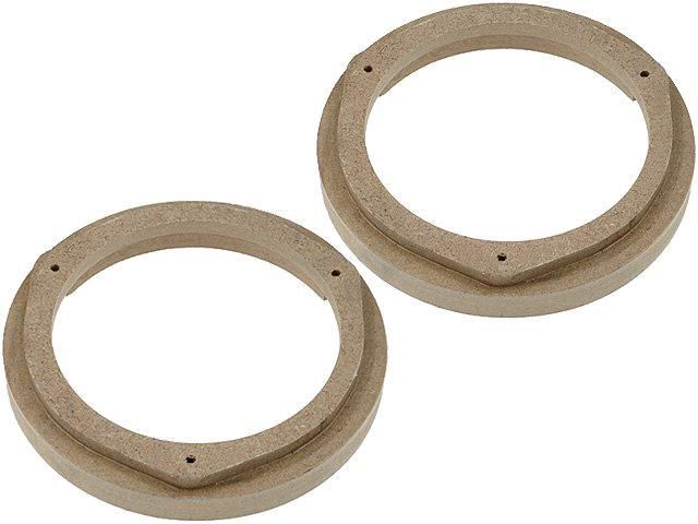 2 Supports de Haut-Parleur ADNAuto, 165 mm Bois MDF Imprégné/Vernis - Lanos
