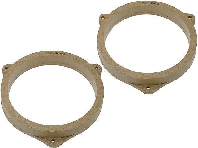 Soporte para altavoces ADNAuto para Toyota Avensis Corolla Yaris, 165 mm de madera MDF impregnada y lacada