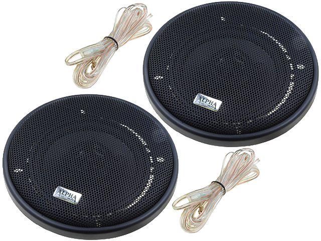 ADNAuto Alpha 2-Way Speakers, 100mm, 60W, 90Hz - 17000Hz