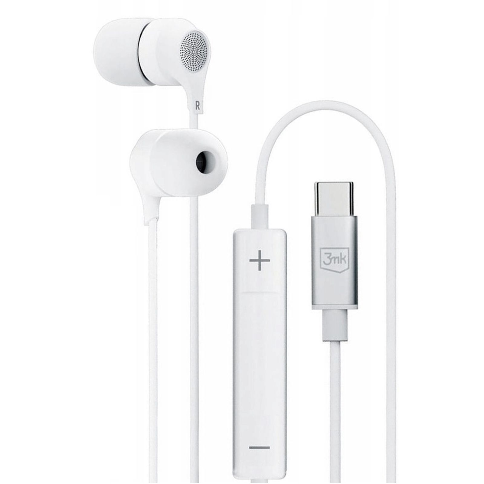 3MK Wired USB-C Headphones, Earbuds
