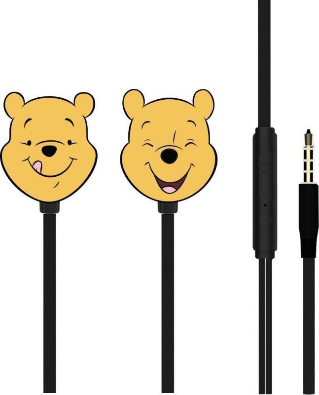 Disney Winnie the Pooh and Friends 002 Yellow Headphones (Wired)