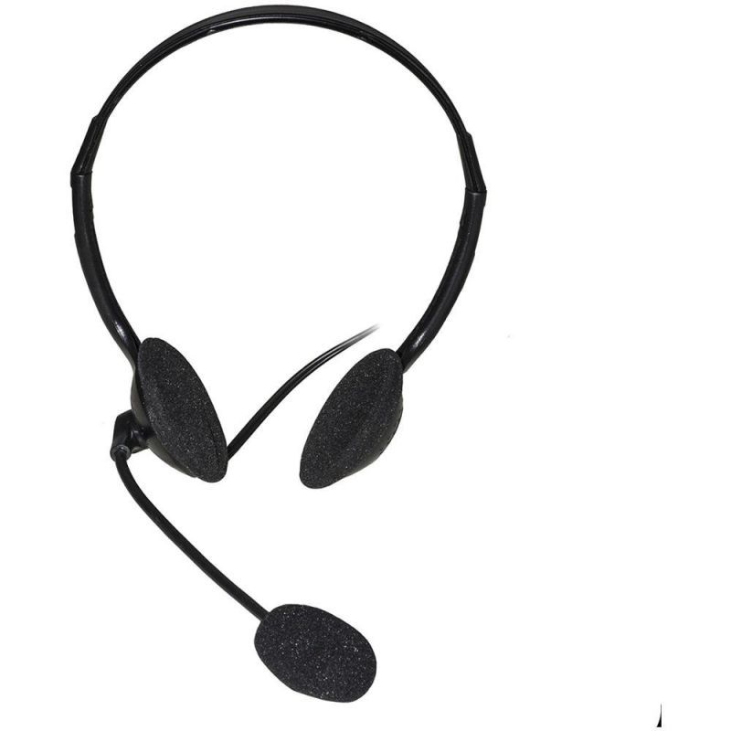 Link LKHS03 (Wired) Headphones, Black