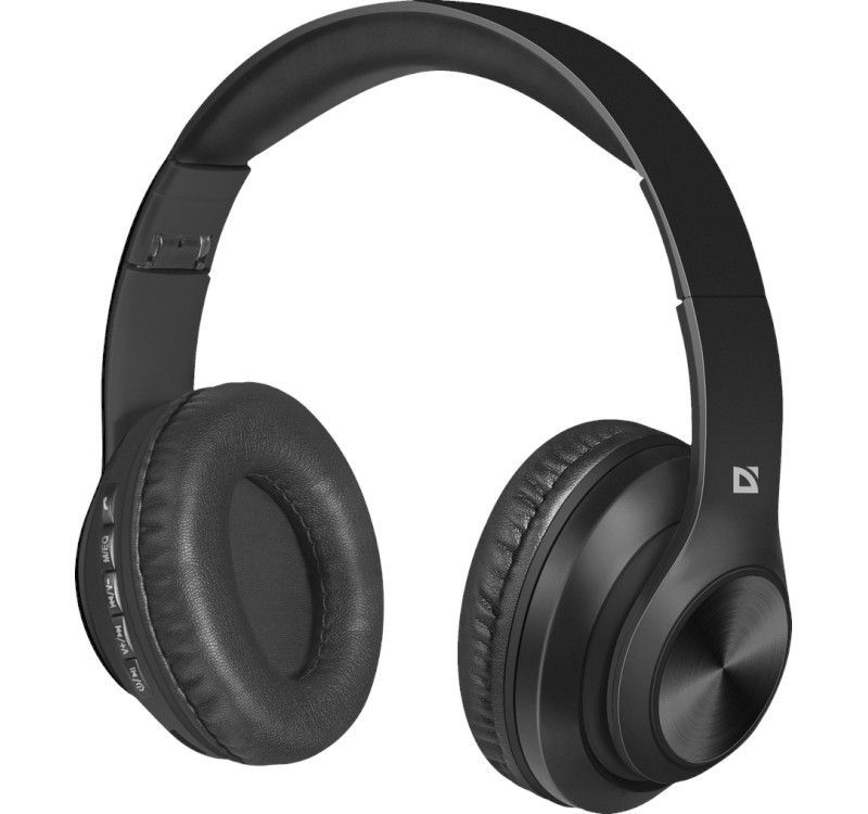 Defender Bluetooth In-Ear Headphones with Microphone - DEFENDER FREEMOTION B552 Black (No Noise Cancellation, Wireless)