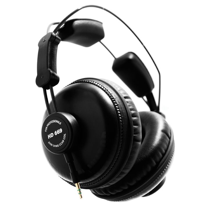 Superlux HD669 (Over-Ear, Wired Headphones), Black