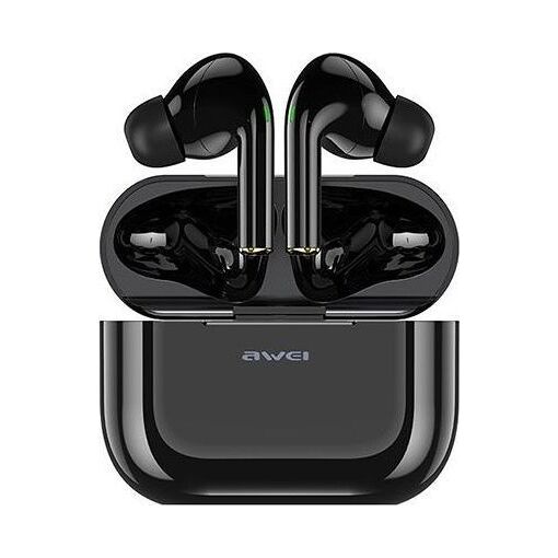 Auriculares Awei T29 Bluetooth 5.0 Verdaderamente Inalámbricos con Estación de Carga - Negro