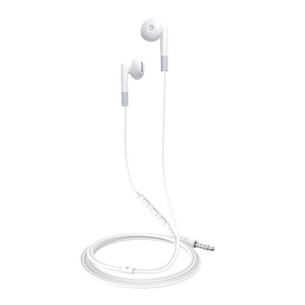 Celly EARPHONES (Wire), Headphones, White