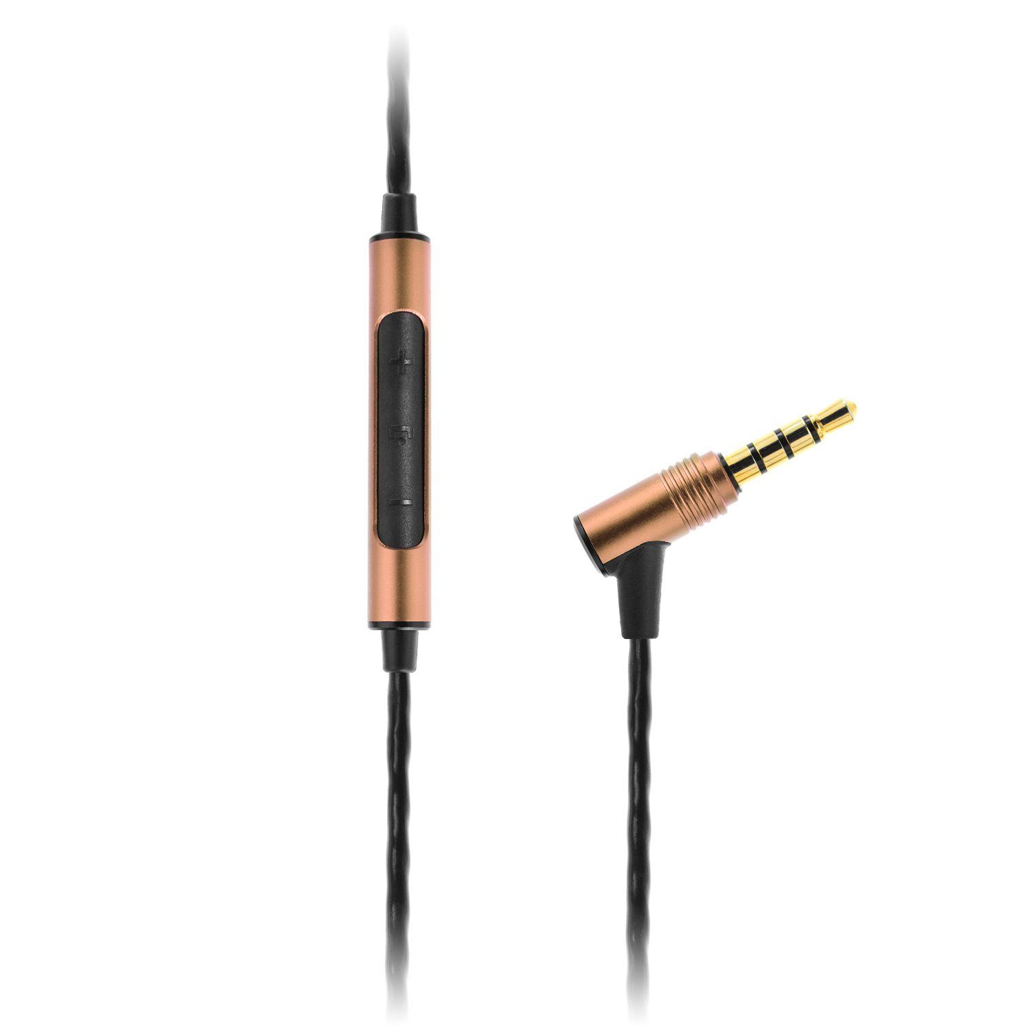 Auriculares SoundMagic E10C (Con Cable), Negro, Oro