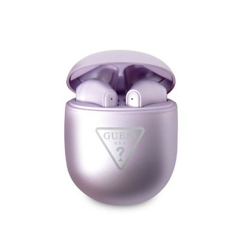 Guess Bluetooth Earbuds GUTWST82TRU TWS + Charging Dock, Purple