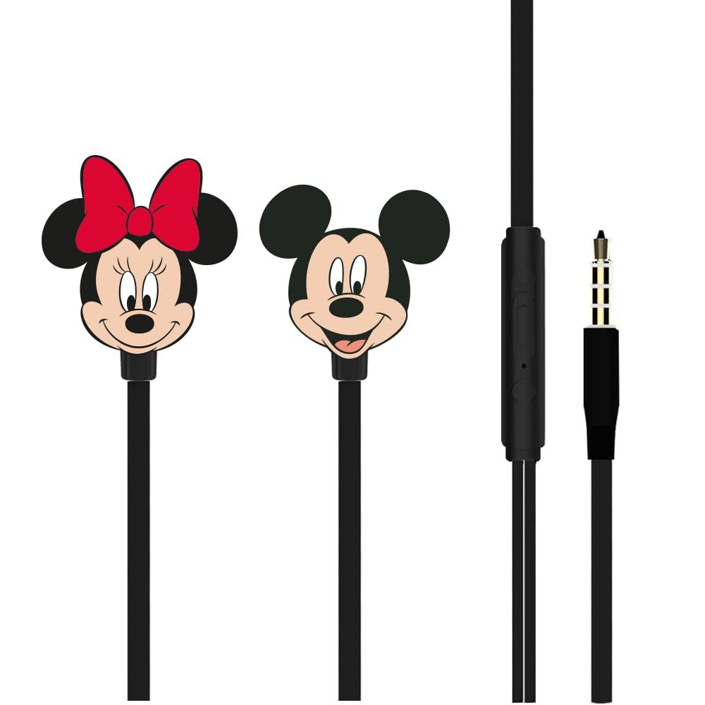 Disney Minnie and Mickey Earphones 005 (Wireless), Headphones, Red