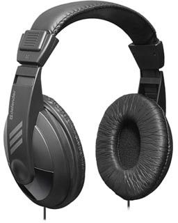 Auriculares estereofónicos Defender Gryphon 751 cable negro 2 m