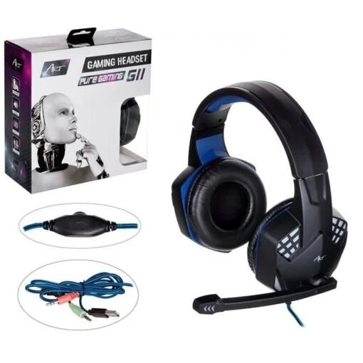 Auricular de juego ART G11 con iluminación (Con cable)