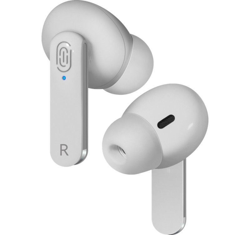 Defender Bluetooth Headphones TWINS 903 White (No Noise Cancellation, 4hr Battery Life, Wireless)