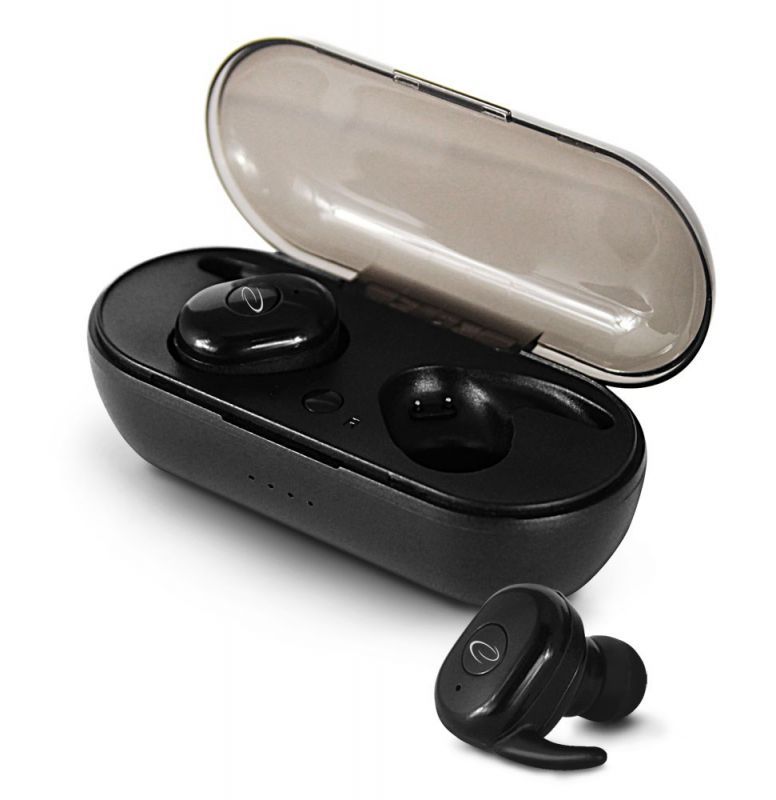 Ecouteurs Esperanza Bluetooth TWS sans fil (3h d'autonomie), écouteurs, noir