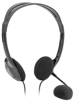 Defender Aura HN-102 Headphones, Black