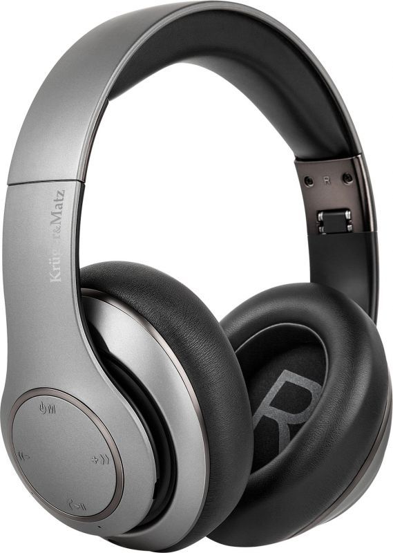 Kruger & Matz Street 3 Bluetooth Headset (KM0652) - 15h, Wireless Earbuds, Grey