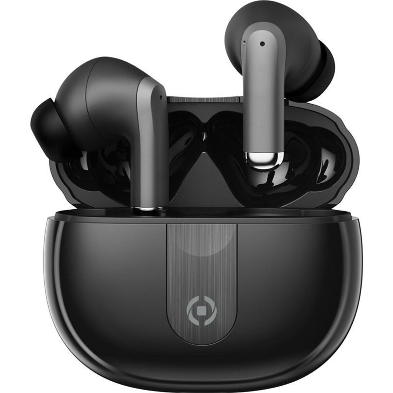 Celly UltraSound Earbuds (5hr, Wireless), Bluetooth Headphones, Black