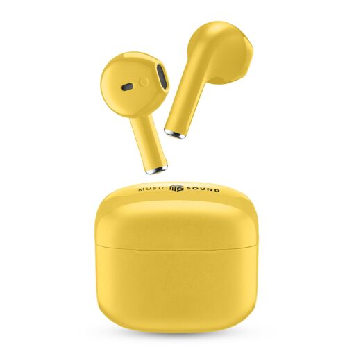 Auriculares inalámbricos Cellularline Hark, Amarillo