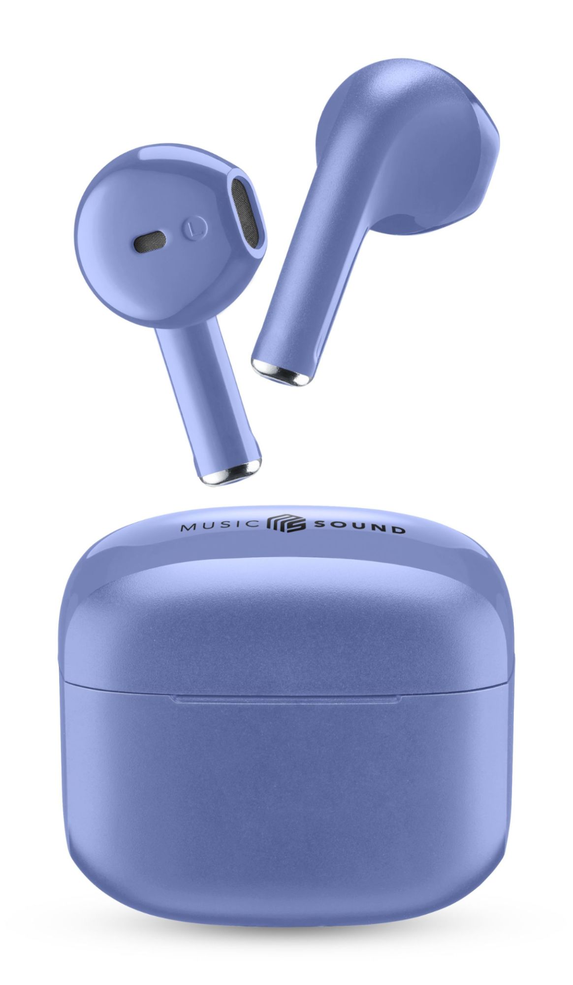 Cellular Line Hark Bluetooth Earbuds, Blue