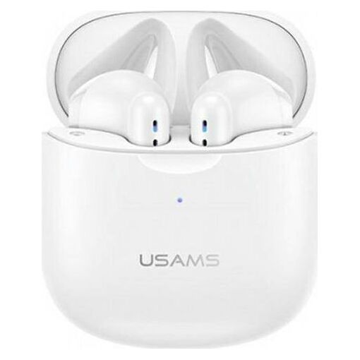 Auriculares inalámbricos USAMS TWS Serie IA con Bluetooth 5.0 - Blanco (BHUIA02)