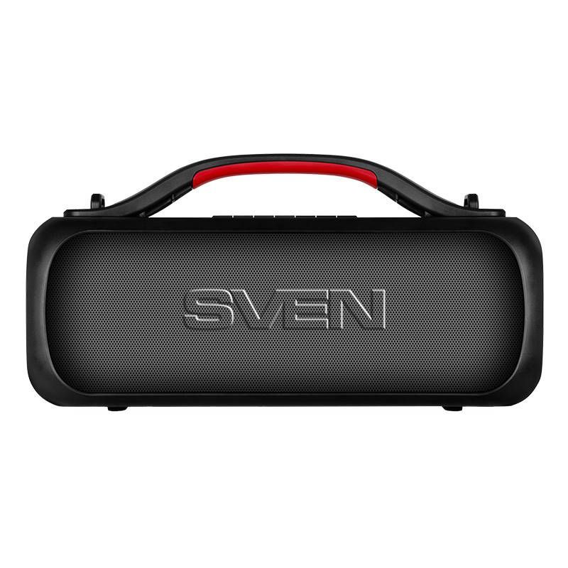 Haut-parleur Sven SVEN PS-360, Noir, Enceinte étanche Bluetooth avec TWS, FM, USB