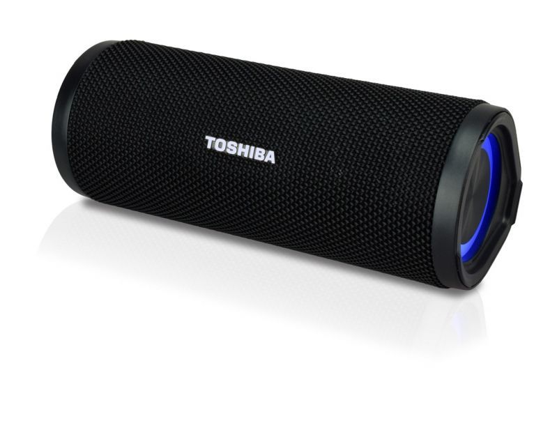 Toshiba TY-WSP102 Portable Bluetooth Speaker Black (10hr Battery Life, Battery Operation)