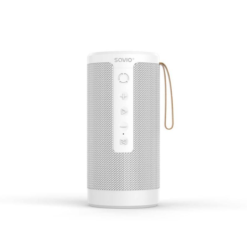 Savio Bluetooth Stereo Speaker BS-032, 10W White, AUX, SD, TWS