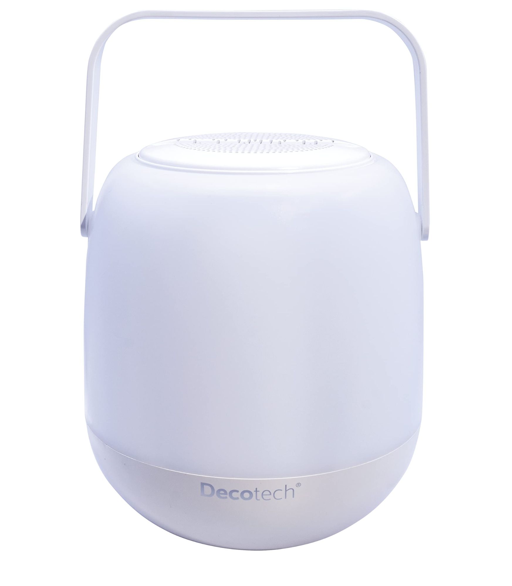Lexibook Decotech Portable Speaker with LED Multi-Color Lighting, Bluetooth Speaker