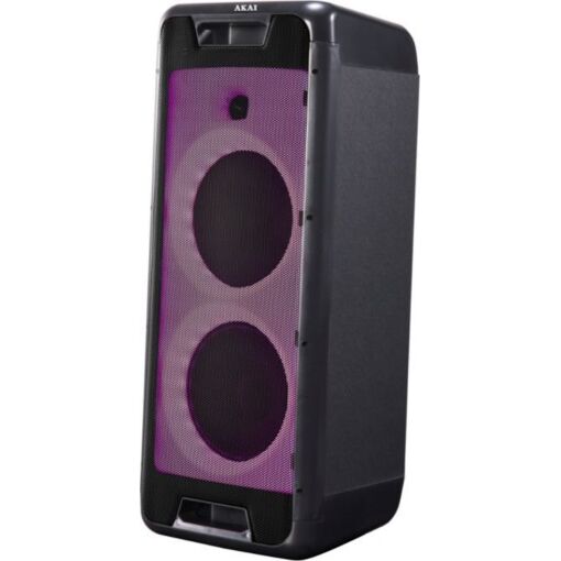Caja de fiesta musical Muse 800 (4 horas, energía USB), altavoz Bluetooth, negro