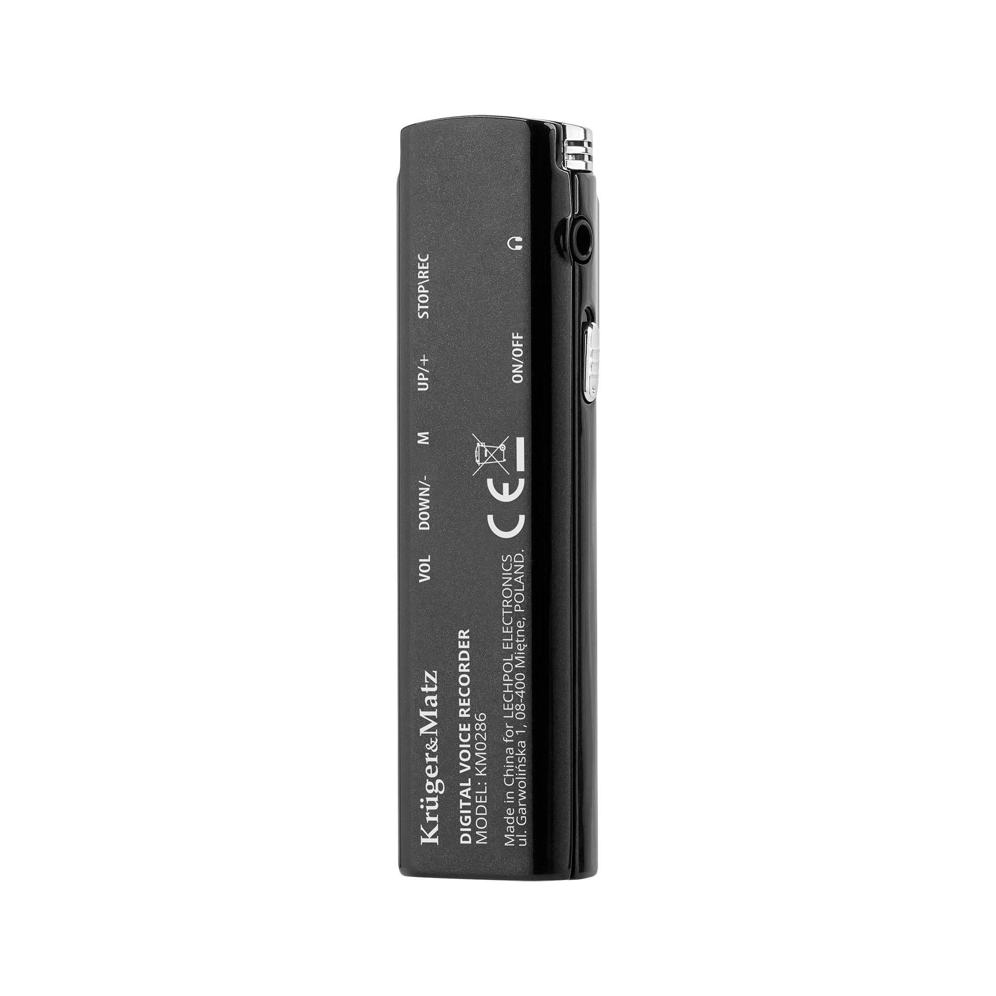 Dictophone Kruger & Matz KM0286, Noir
