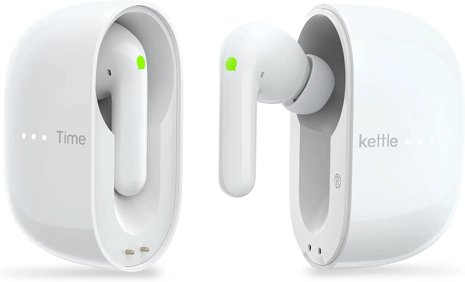 Timekettle M3 Simultaneous Bidirectional Translator, 40 Languages and 93 Accents Online, Offline Translation for 8 Languages - White